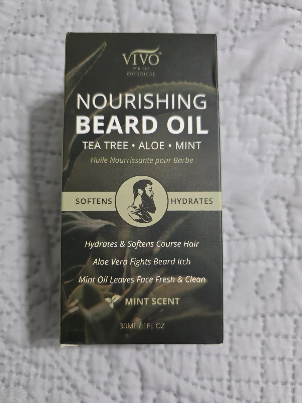 VIVO Nourishing Beard Oil - Black & Gold
